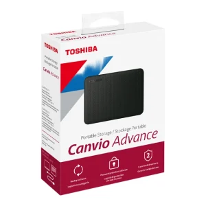 هارد اکسترنال توشیبا مدل  TOSHIBA Canvio Advance ظرفیت دو ترابایت